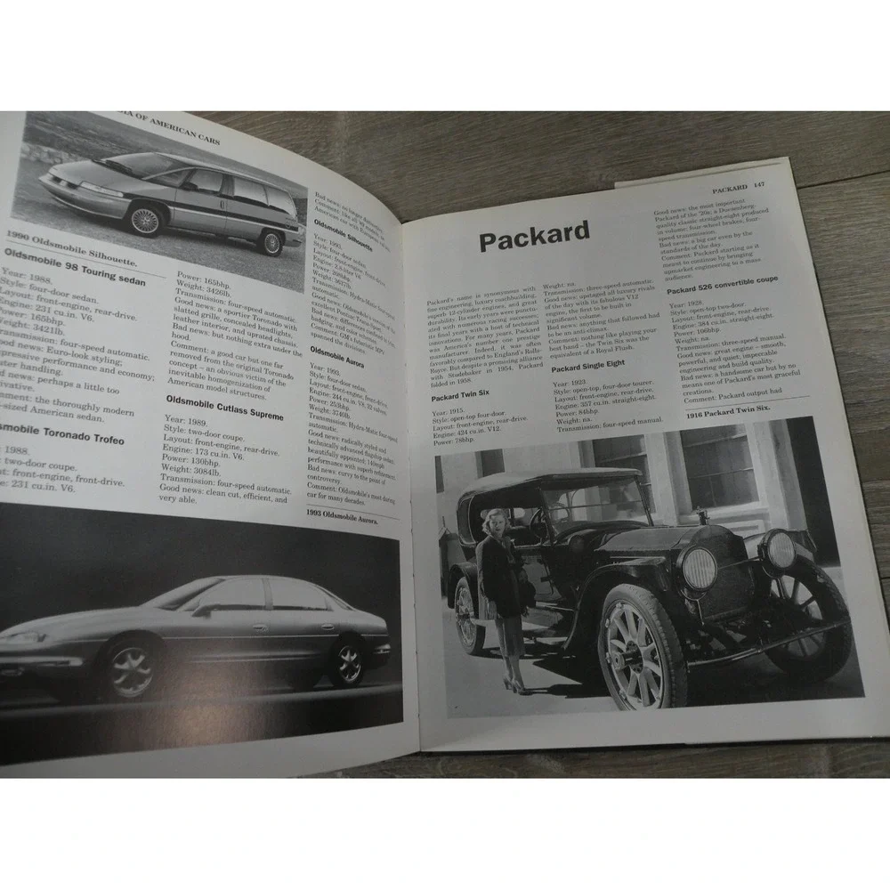 David Vivian Encyclopedia of American Cars 1994 Hardcover